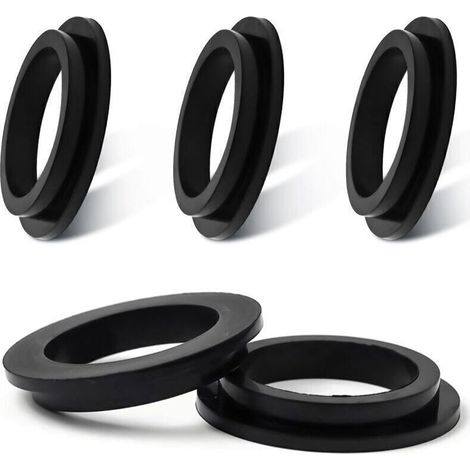 Ersatz-O-Ringe aus Gummi für Intex-Sandpumpen 26323CA, 26323EH, 26331CA, 26331EH, 26337EH, schwarz, 5 Stück