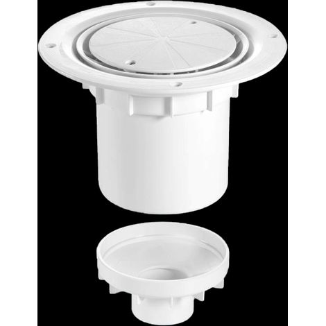 McAlpine TSG2WH 75mm Water Seal Trapped Gully & Cover Plate (1/5)