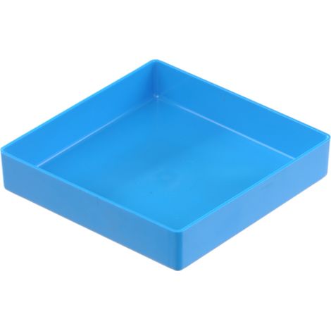 Hünersdorff Einsatzbox aus PS, 108x108x23 mm blau (1/5)