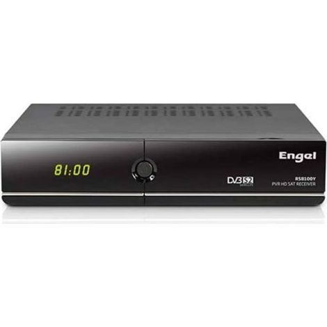Ricevitore satellitare hd engel rs8100y hdtv, hdmi, pvr, iptv, usb 2.0, wifi, lan, timeshift, epg, dvb s2 (1/4)