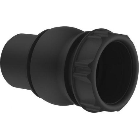 Raccord orientable (10°) M/F pour vidage, diamètre 40 mm, noir
