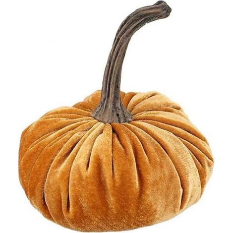 1 Coussin décoratif citrouille, 15x15cm, tissu élastique doux, rembourrage confortable, décoration automne Halloween Thanksgiving (1/5)