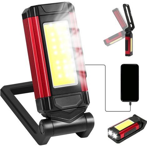 LED-Arbeitsleuchte – Taschenlampe – Verstellbar (1/5)