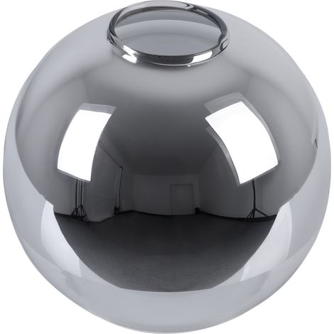 Abat-jour boule chromé Bergen 20 cm (1/4)