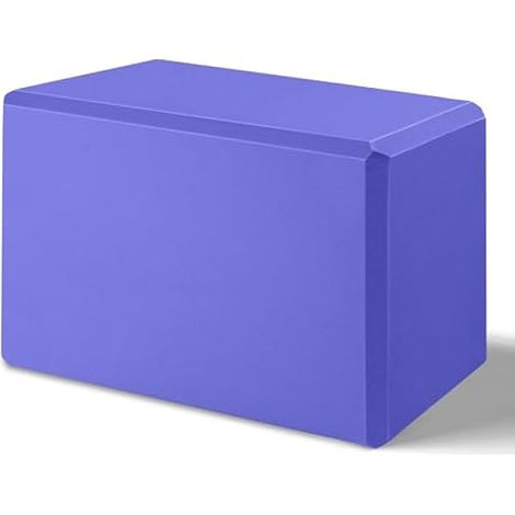 Bloc De Yoga - EVA Sans Latex - 23 x 15 x 10 Cm - Non Glissant - Pour Pilates Méditation Étirements Et Postures Profondes - 1 Pièce (1/3)