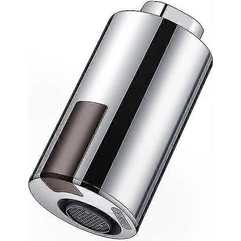 Robinet sans contact à capteur de mouvement pour salle de bain et cuisine, mitigeur intelligent économe en eau avec activation automatique, adapté aux éviers modernes. (1/5)