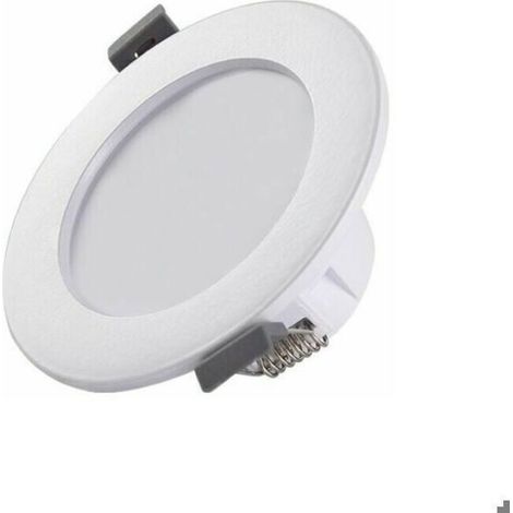 Spot Led Encastrable - 7 W 350 Lm 4000 K Blanc Neutre Angle 120 Deg - Pour Salle De Bain Cuisine Salon Couloir - Lot De 5