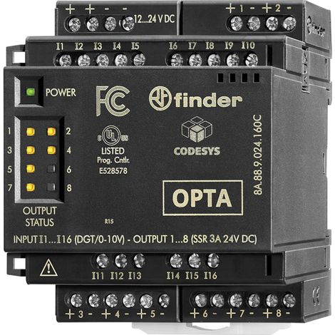 Finder 8A.58.9.024.160C EMR (Elektromechanisches Relais) Erweiterungsmodul Module E/S