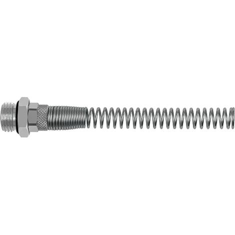 Riegler Gerade Einschraubverschraubung, Knickschutzfür, Schl. 6/4, G1/8 a.