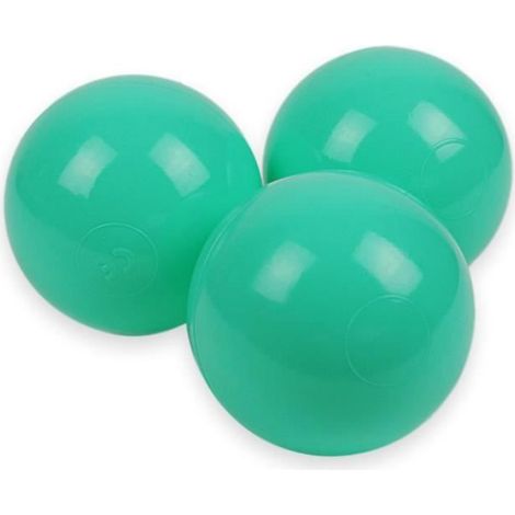 Balles Piscine Seche - Diametre 7 Cm - Pour Parc Bebe Et Jeux Interieur Extérieur - Lot De 50 Pieces Menthe