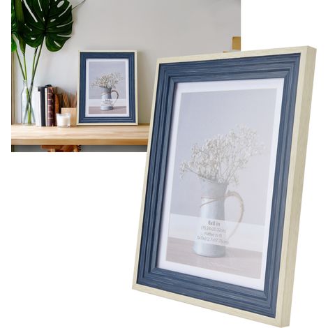 Cadre photo minimaliste moderne, cadre photo de table original. Nous sommes en contact avec le fournisseur concernant l'expédition l'emballage inclura du papier bulle. (1/5)