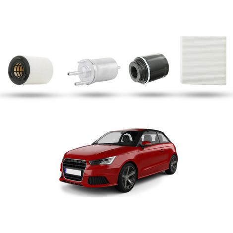 Kit Tagliando 4 filtri compatibile con Audi A1 (8X1,8XK) 1.4 tfsi 90kw dal 2010 (1/5)
