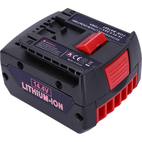 Batterie Lithium-ion rechargeable 14,4V 5000mAh BAT607 pour perceuse sans fil Bosch outillage électrique (1/5)