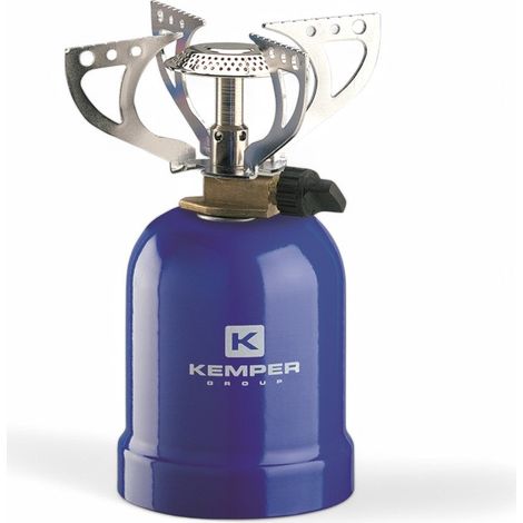 Cocina de gas portátil de 4 fuegos con cartuchos de 190 g para camping