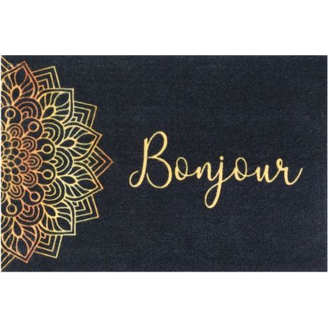 Boston-Teppich 50x80cm Mandala Bonjour - Idmat