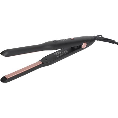 Lisseur/boucleur pour cheveux courts et étroits pour hommes, 4 vitesses de contrôle de température, fer à lisser électrique 110-240 V, prise européenne (1/5)