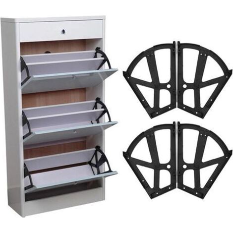 Parti per scarpe, cerniere, cerniere per cassetti e mobili, accessori di ricambio per cucina, soggiorno, armadietto portascarpe (1/4)