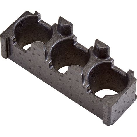 Porte verres - Support pour 3 boissons - 11.4 x 32.5 x 12.5 cm - Cambro