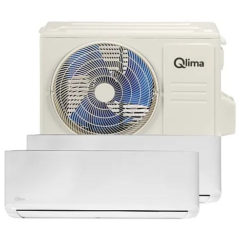 Condizionatore dualsplit Qlima SM17 DUO 9000 e 12000btu gas R32 classe A++