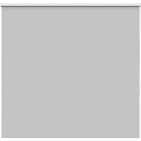 Verdunkelungsrollo Hellgrau 150x130cm Stoffbreite 146,6cm
