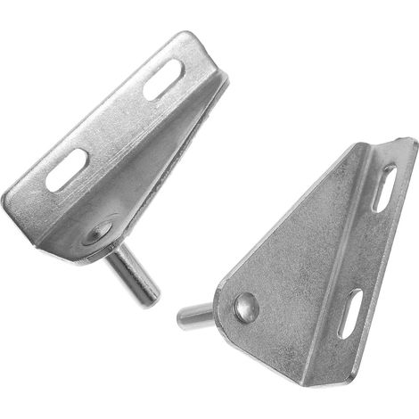 Charnière de réfrigérateur Unomor en acier inoxydable lot de (1/5)