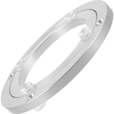 Socle Rotatif en Alliage D'aluminium Robuste Plateau Tournant Lisse pour Table Ronde de Salle à Manger, pour Restaurants et Décorations de Table (1/5)