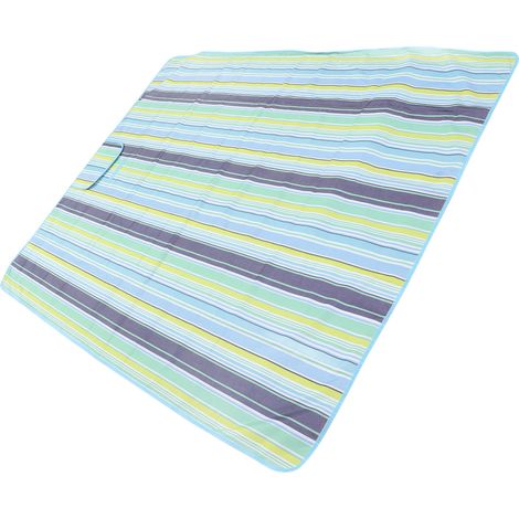 Couverture de pique-nique d'extérieur, extra large, imperméable et résistante au sable, tapis de plage, couverture pliable et portable, couverture de camping pour le jardin. (1/5)