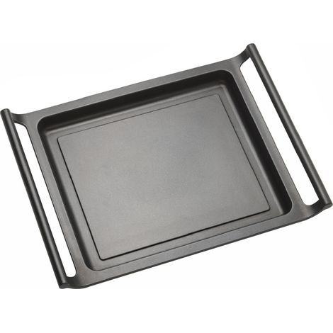 Plancha Asar 35Cm Lisa Con Asa Aluminio Fundido (1/5)