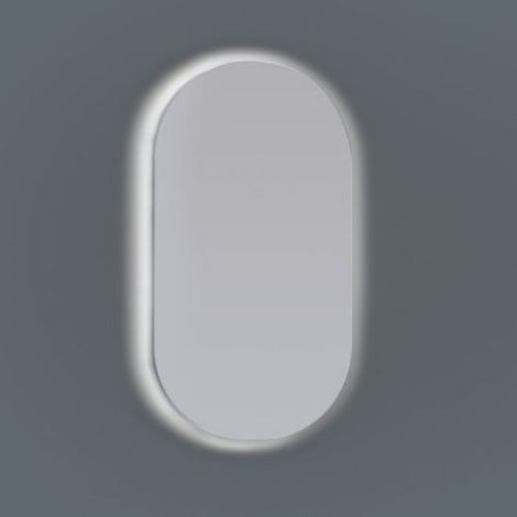 Specchio bagno retroilluminato ovale 90x50 cm (1/3)
