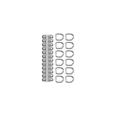 Anneaux d'arrimage en D pour remorque, camions, camping-cars, fourgons, quads, SUV et bateaux (1/5)