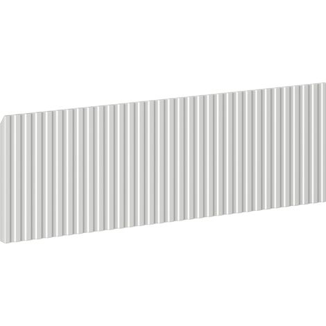 Mexen Rivel façade rainurée pour meuble de salle de bains 60 x 20 cm, gris mat - 91A20-0600-235-1-62 (1/2)