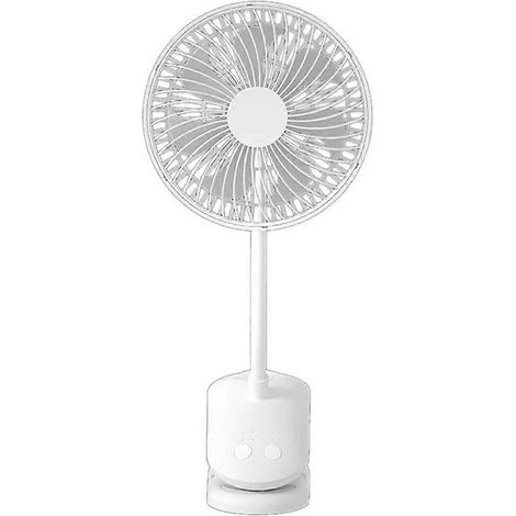 USB poussette Fans 3600Mah ventilateur clip ventilateur avec 4 Gears Quiet clip sur table ventilateur 720 degrés (1/5)