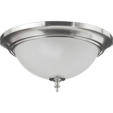[GEBRAUCHT] B-Ware Westinghouse Deckenleuchte Deckenlampe Harwell Nickel E27 Led Leuchte Lampe