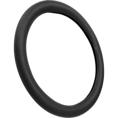 Coprivolante universale per auto, protezione per volante antiscivolo in silicone morbido da 41-55 cm, coprivolante per auto, coprivolanti (nero) (1/5)