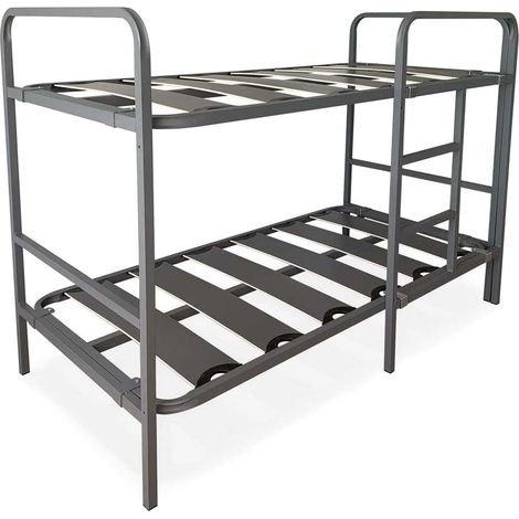 Litera de metal para dormitorio juvenil. 150cm(alto) 190cm(largo)  90cm(ancho). (1/3)