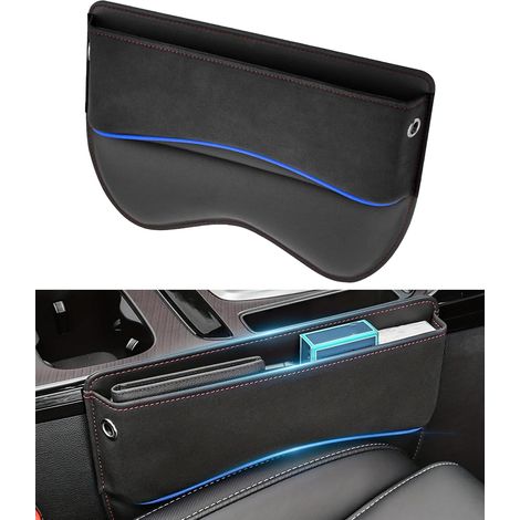 Organizador para coche, caja de almacenamiento multifuncional, caja de almacenamiento para consola lateral, compatible con varios modelos (29 x 22 x 4 cm) (1/5)