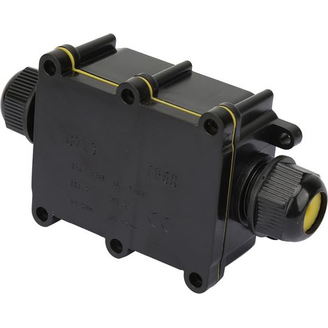 Boîte de jonction étanche IP68 coffret électrique bornier connexion câble 2 voies (1/5)