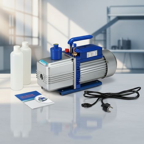 Pompa per vuoto Melko Pompa per vuoto a 2 stadi 284 l/min compressore per aria condizionata 