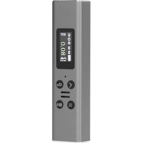 Geigerzähler mit USB-Ladefunktion, TFT-HD-Display, 400-mAh-Akku, Detektor für radioaktive Strahlung und Silber für den Heimgebrauch (1/5)