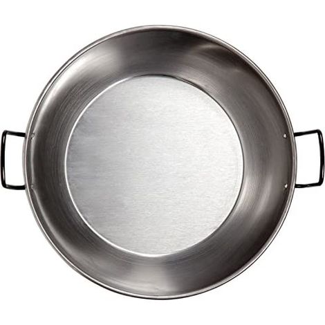 Tiefe Bratpfanne polierte Griffe 30cm.vaello