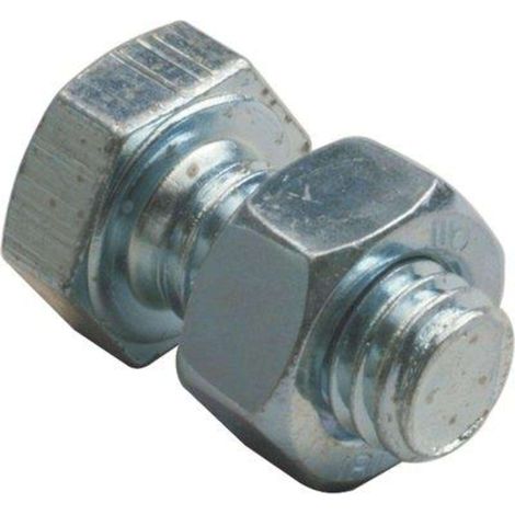 BULLONE METALLO TDE - CLASSE 4.8 FIL INTERO ZINCATO MM 8X16 CF=PZ 200 - 1 confezione
