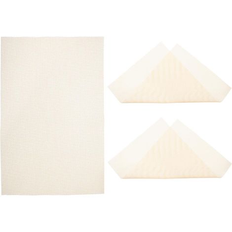 Lot de 3 tapis antidérapants en silicone, 40 x 60 cm, couleur kaki, (1/5)