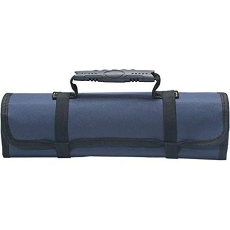Bleu Trousse à Outils 22 Pochettes, Sacoches Porte-Outils, Organiseur Pliable à Outil, Rouleau de Rangement Toolkit en Oxford /Portable Enroulable 60 (1/5)