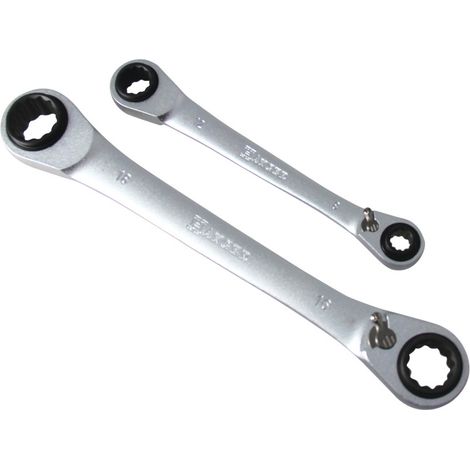 Hanger 210700 Jeu de 2 clés à cliquet robustes et durables (1/2)