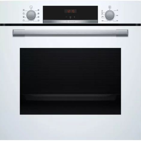 Forno multifunzione da incasso 71L 60cm con finitura ecoclean, bianco - HBA553BV3F - Bosch