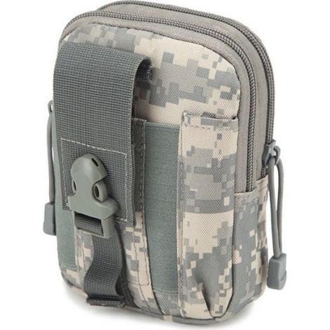 Pochette Molle pour hommes,sac de taille avec ceinture,petite poche,sac à outils de survie pour courir,voyage,Camping- ACU[C966730]