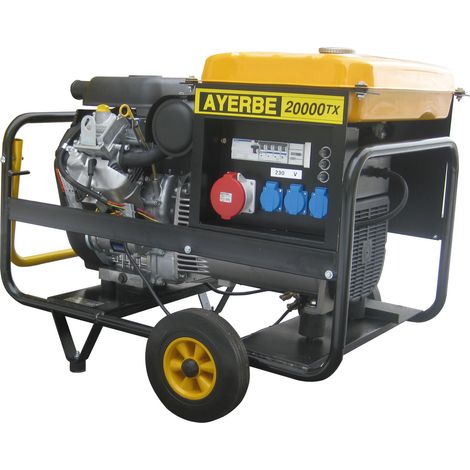 AYERBE - 5417820 - Générateur TX 20000 V - Triphasé avec moteur Vanguard à démarrage électrique