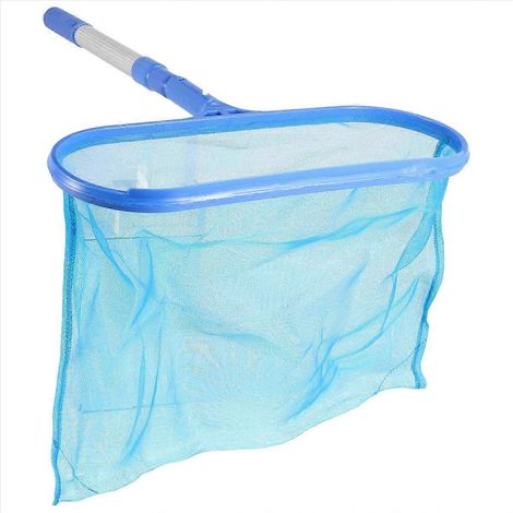 Accessoires de piscine avec épuisette télescopique réglable pour piscine profonde (1/5)