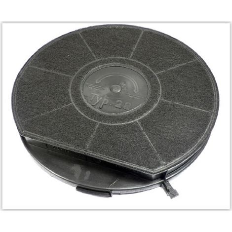 FILTRE A CHARBON TYPE 28 HOTTE ARTHUR MARTIN AFT600 CHM160 LY-JV3V-ZFDA Electrolux