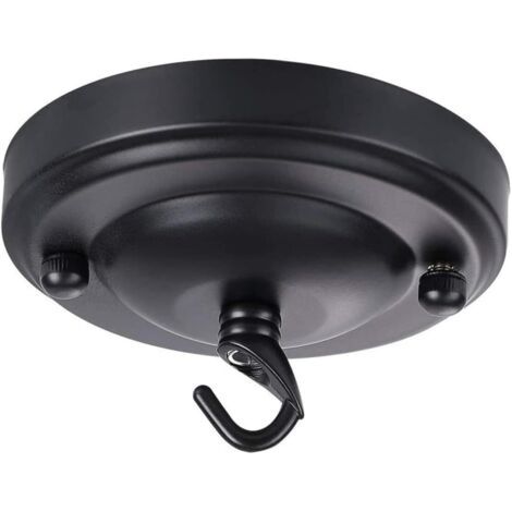 BUNTHAUS Plaque de Couverture de Plafond Rétro Support de Luminaire pour Éclairage Intérieur pour Lampes Suspendues Décorations et Chandeliers Accessoire de Haute (1/5)